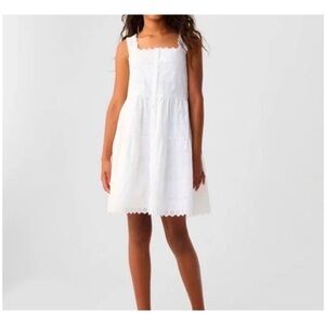 Dôen x Gap Girls White Eyelet Dress size small worn once